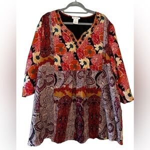 Ulla Popken Bohemian Style Blouse 20/22